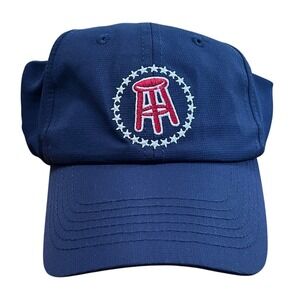 Barstool Sports Hat Adjustable Adult‎ Cap Logo Navy Blue Baseball
